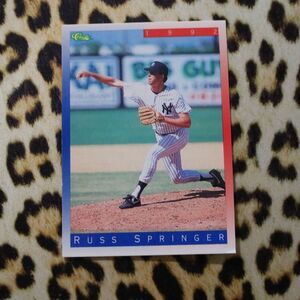 Russ Springer #T93 Baseball Card